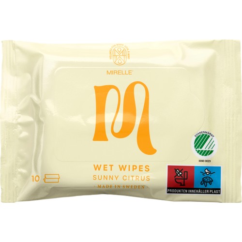Våtservettter Sunny Citrus 10-p Mirelle