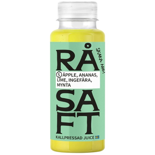 Juice Äpple Ananas Lime 250ml Råsaft