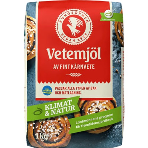 Kärnvetemjöl 1kg Kungsörnen