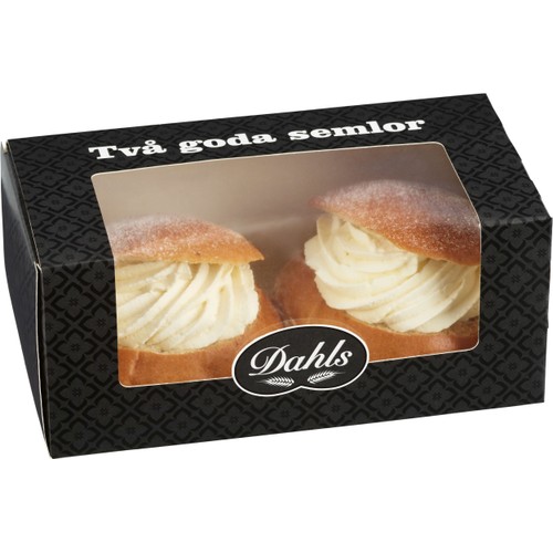 Semlor 2-pack 250g Dahls Bageri
