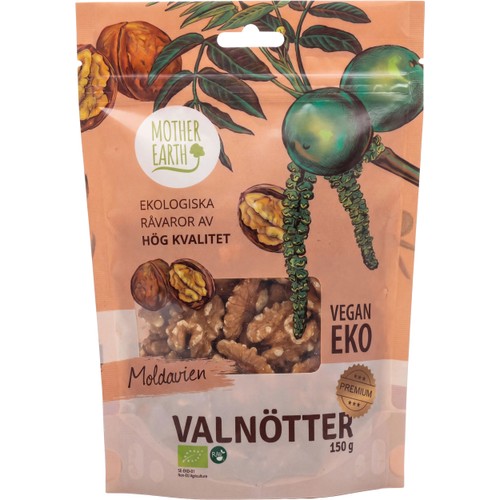 Valnötter Eko 150g Mother Earth