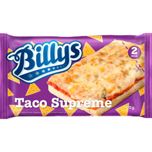 Pan Pizza Taco Supreme 170g Billys