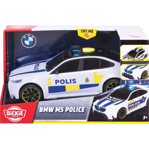 Polisbil BMW M5 26cm Dickie Toys
