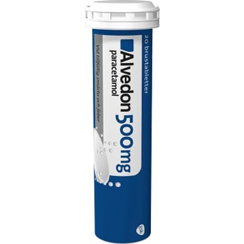 Alvedon Brustablett 500mg 20-p