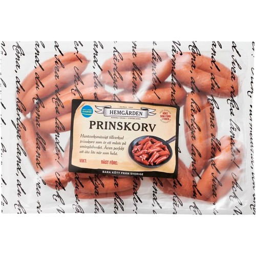 Prinskorv 720g Hemgården