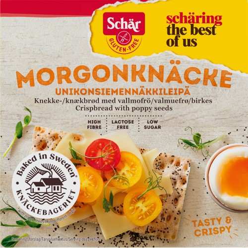 Morgonknäcke glutenfri 205g Schär