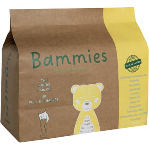 Byxblöjor Bambu The Kiddo 10 - 16 kg 28-p Bammies