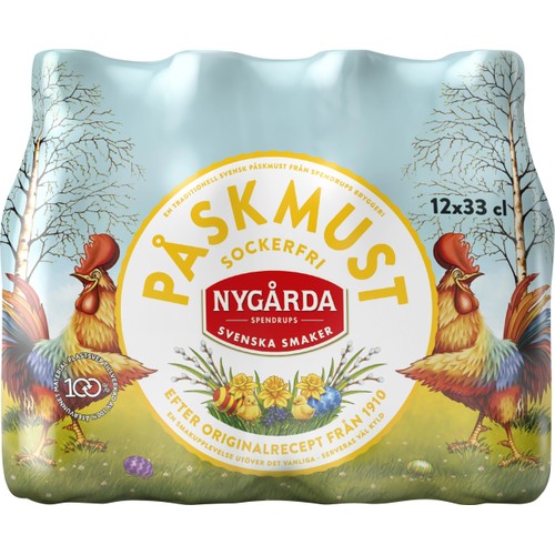 Påskmust Sockerfri 12-P 33cl Nygårda