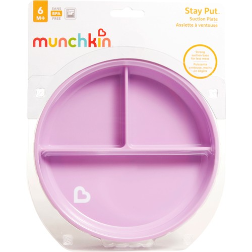 Tallrik sugpropp med 3 fack 1-p Munchkin