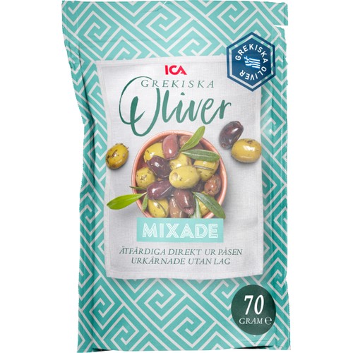 Oliver mixade med örter 70g ICA