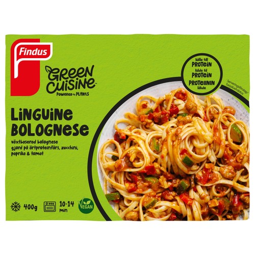 Portionsrätt Linguine bolognese 400g Findus