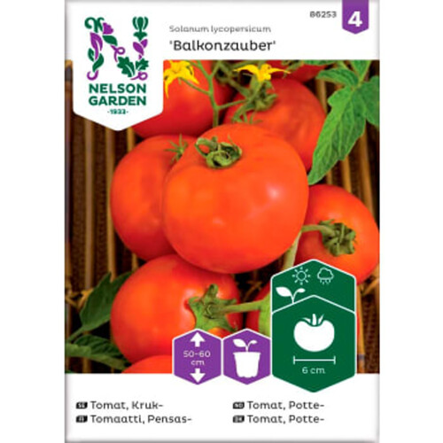 Tomat Busk Balkonzauber 1-p Nelson Garden