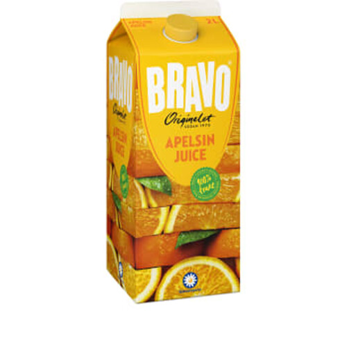 Apelsinjuice 2l Bravo