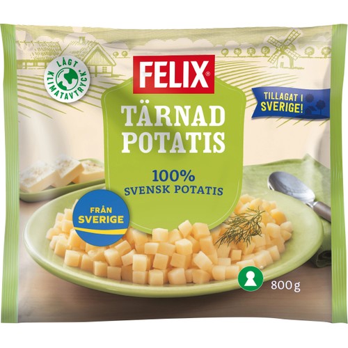 Tärnad potatis 800g Felix