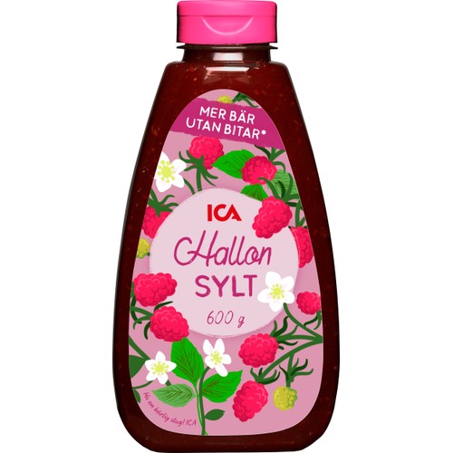 Hallonsylt 600g ICA
