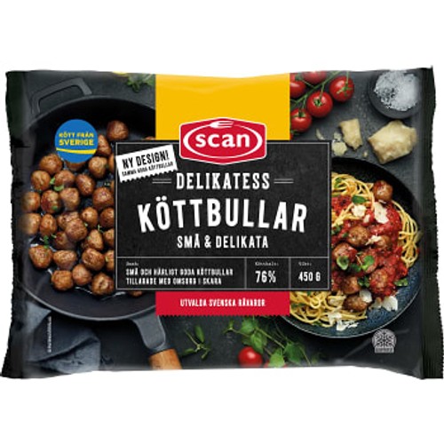 Köttbullar Delikatess 450g Scan