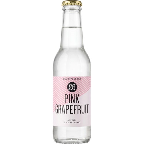 Läsk Tonic Med Smak Av Pink Grapefruit Eko 200ml Ekobryggeriet