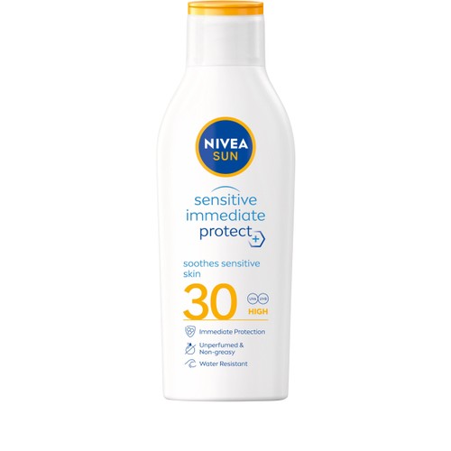 Solkräm Sensitive Immediate Protect Soothing Lotion SPF30 200ml Nivea Sun