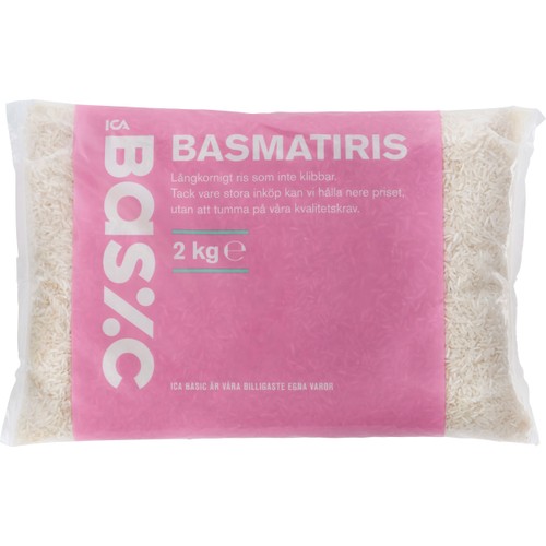 Basmatiris 2Kg ICA Basic