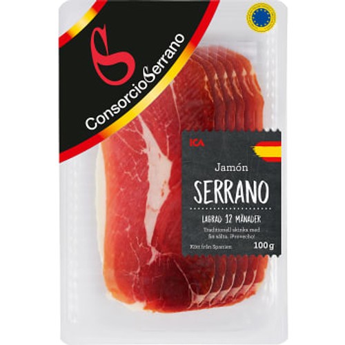 Jamón Serrano 100g ICA