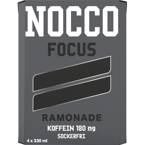 Energidryck Focus Ramonade 4x33cl Nocco