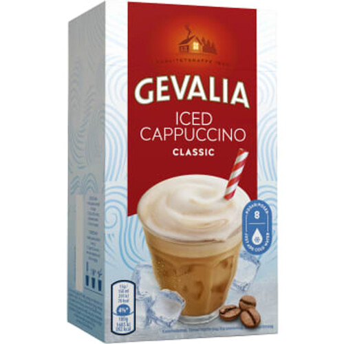 Snabbkaffe Iced Cappuccino 8-p Gevalia