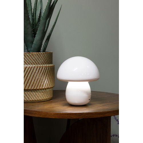 Bordslampa uppladdningsbar beige