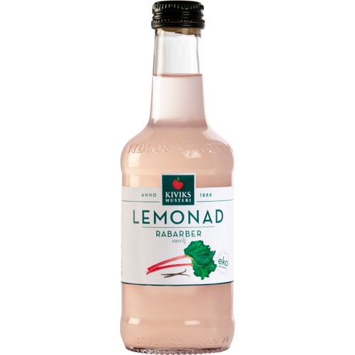 Lemonad Rabarber/Vanilj Ekologisk 275ml Kiviks Musteri