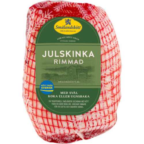 Julskinka rimmad ca 1,8kg Smålandskött