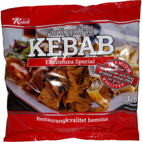 Kebab Premium Nöt 650g Eskilstuna Kebabfabrik