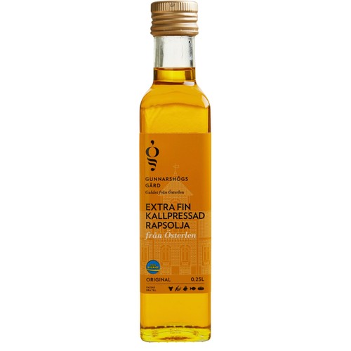 Kallpressad Rapsolja 250ml Gunnarshögs Gård