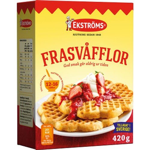 Frasvåfflor 12-16st 420g Ekströms