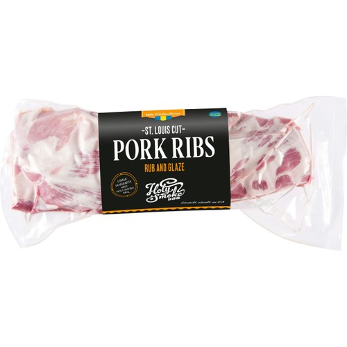 Ribs St Louis Holy Smoke ca 2,3kg ICA Selection