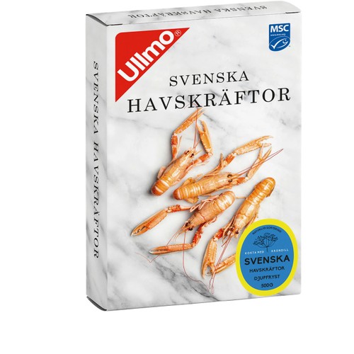 Havskräftor MSC Fryst 500g Ullmo
