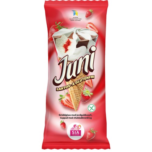 Glasstrut Juni laktos- & glutenfri 1-p SIA Glass