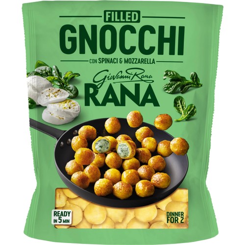 Fylld Gnocchi Spenat och Mozzarella Färsk 280g Rana
