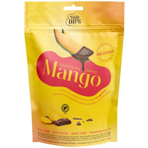 Chokladdoppad torkad frukt Mango Chocolate Dips Mango 100g Fruit Dips