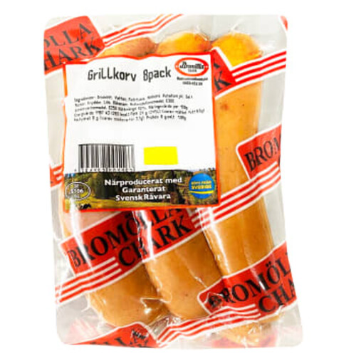 Grillkorv 8-pack 880g Bromölla Chark