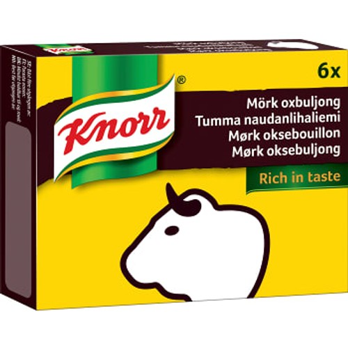 Mörk oxbuljong 6-p Knorr
