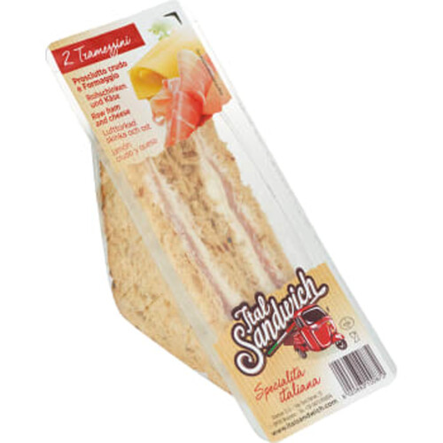 Sandwich Lufttorkad skinka 140g Italsandwich