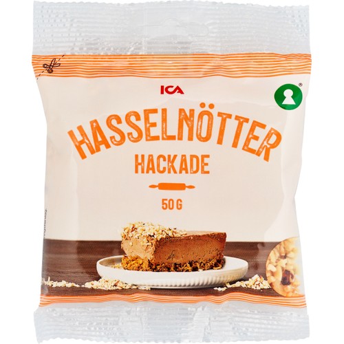 Hasselnötter Hackade 50g ICA