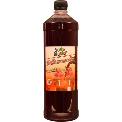 Hallonsoda Läskkoncentrat 100cl Barking