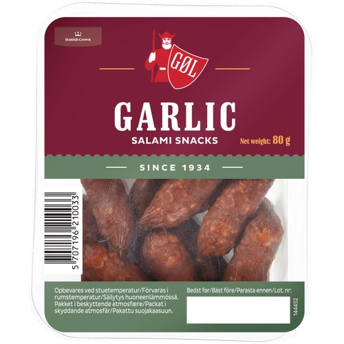 Salami Vitlök Snacks 80g Göl