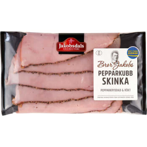 Skinka Bror Jakobs Pepparkubb 100g Jakobsdals