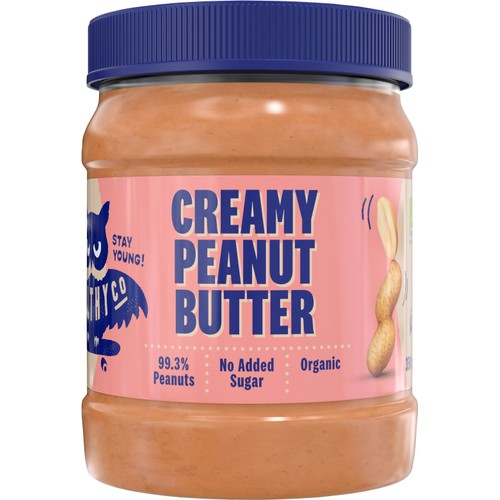 Jordnötssmör Creamy Eko 350g HealthyCo