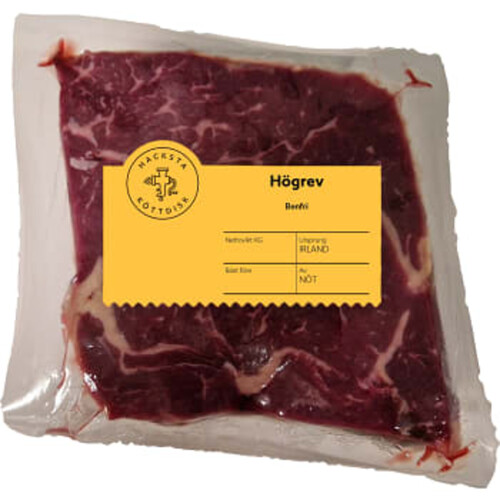 Högrev ca 800g Hacksta Köttdisk