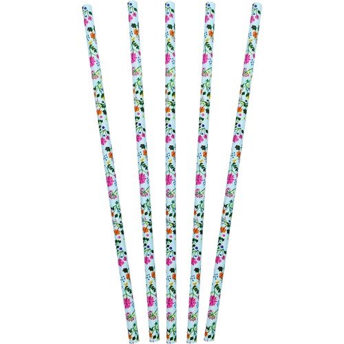Sugrör blommor 30-p Festive