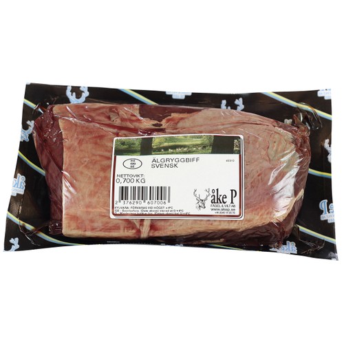Älgryggbiff ca 700g Åke P Fågel & Vilt