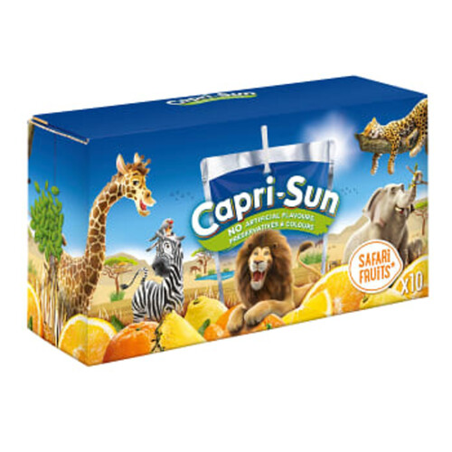 Fruktdryck Safari Fruit 10-p 200ml Capri-Sun