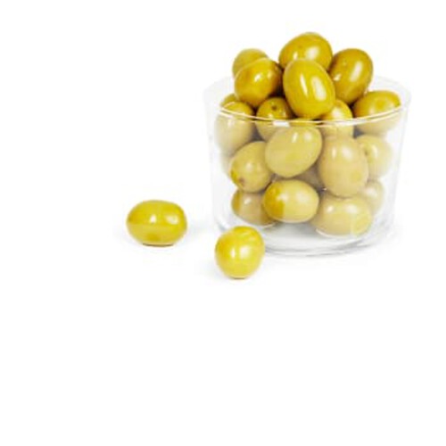 Ostfyllda gröna oliver